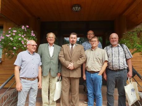 Członkowie niemieckiej fundacji EuroNatur odwiedzili Nadleśnictwo Browsk.