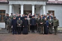 Wizyta duchowieństwa Archidiecezji Białostockiej w Puszczy Białowieskiej
