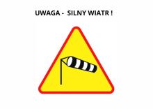 Uwaga na silny wiatr!